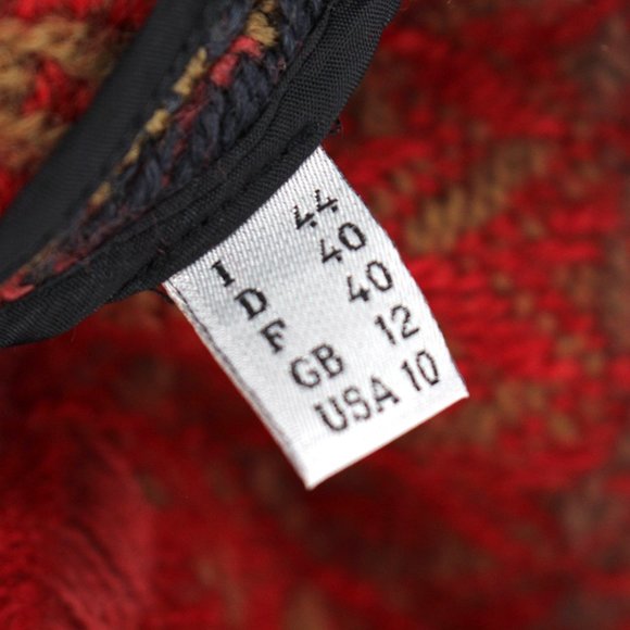 Moschino Couture Multicolor Wool Knit Jacket 10 - Picture 8 of 8